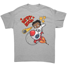 Load image into Gallery viewer, Betty_Boop_Shirt_Astronaut_Shirt_Betty_Sport_Grey_Front_Mockup.png
