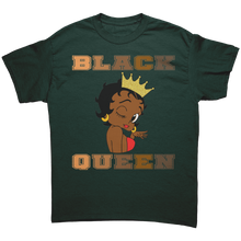 Load image into Gallery viewer, Betty_Boop_Shirt_Black_Queen_Shirt_Bla_Forest_Green_Mockup.png
