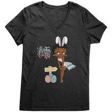 Load image into Gallery viewer, Betty_Boop_Shirt_Easter_Egg_Shirt_Happ_Jet_Black_Mockup.png
