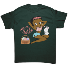 Load image into Gallery viewer, Betty_Boop_Shirt_Easter_Shirt_Easter_E_Forest_Green_Mockup.png
