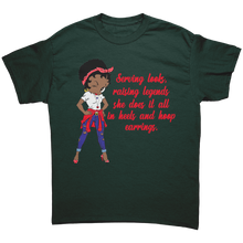 Load image into Gallery viewer, Betty_Boop_Shirt_Raising_Legends_Mom_Sh_Forest_Green_Mockup.png
