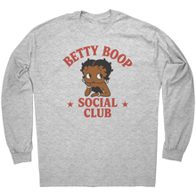 Load image into Gallery viewer, Betty_Boop_Social_Club_Long_Sleeve_Tshir_Sport_Grey_Mockup.png

