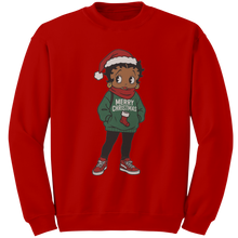 Load image into Gallery viewer, Betty_Boop_Sweatshirt_Cartoon_Character_Red_Mockup.png
