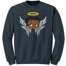 Load image into Gallery viewer, Betty Boop Sweatshirt, Christmas Sweatshirt, Betty Boop Shirt, Vintage Sweatshirt, Christmas Gifts For Her Betty Boop Womens Sweatshirt Gift
