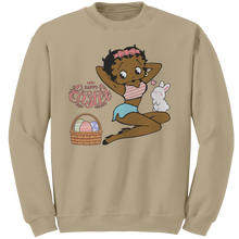 Load image into Gallery viewer, Betty_Boop_Sweatshirt_Cute_Easter_Sweat_Sand_Mockup.png
