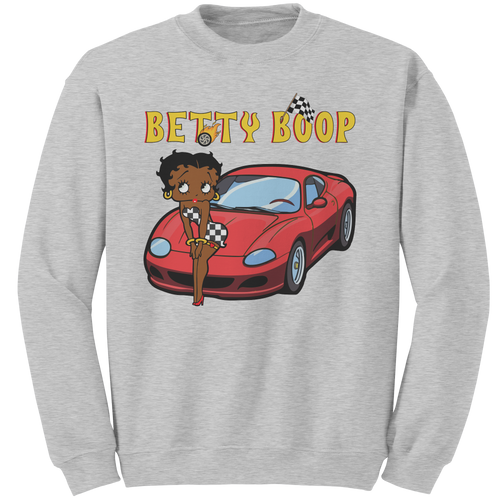 Betty_Boop_Sweatshirt_Drag_Racing_Shirt_Ash_Mockup.png