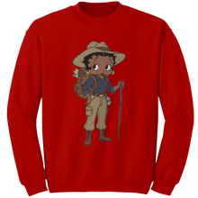 Load image into Gallery viewer, Betty_Boop_Sweatshirt_For_Hiking_Sweater_Red_Mockup.png_15708727

