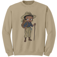Load image into Gallery viewer, Betty_Boop_Sweatshirt_For_Hiking_Sweater_Sand_Mockup.png_15708729
