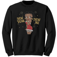 Load image into Gallery viewer, Betty_Boop_Sweatshirt_New_Year_Sweatshi_Black_Mockup.png
