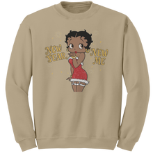 Load image into Gallery viewer, Betty_Boop_Sweatshirt_New_Year_Sweatshi_Sand_Mockup.png
