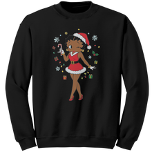Load image into Gallery viewer, Betty_Boop_Sweatshirt_Womens_Christmas__Black_Mockup.png

