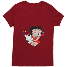 Load image into Gallery viewer, Betty Boop with Dog and Heart

