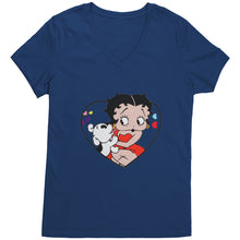Load image into Gallery viewer, Betty Boop with Dog and Heart
