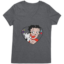 Load image into Gallery viewer, Betty Boop with Dog and Heart
