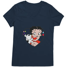 Load image into Gallery viewer, Betty Boop with Dog and Heart
