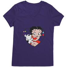 Load image into Gallery viewer, Betty Boop with Dog and Heart
