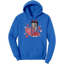 Load image into Gallery viewer, Betty_Boop_with_Heart_Hoodie_Valentines_Royal_Front_Mockup.png_15292928
