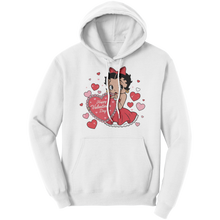 Load image into Gallery viewer, Betty_Boop_with_Heart_Hoodie_Valentines_White_Front_Mockup.png_15292930

