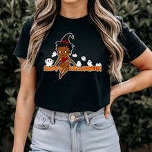 Load image into Gallery viewer, Betty Boop Shirt Cute Betty Boop Halloween Shirt Spooky Season Shirt Funny Halloween Gift For Her Witchy Halloween Happy Halloween Shirt
