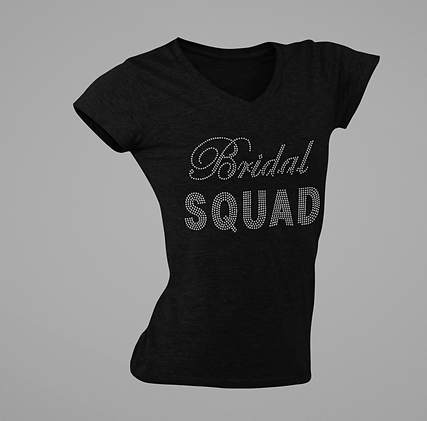 Bridal Squad Crew Neck T-Shirt