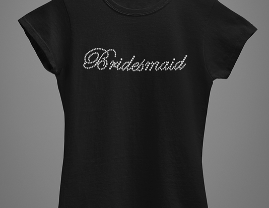 Bridesmaid Crew Neck T-Shirt