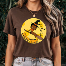 Load image into Gallery viewer, Funny Witch Betty Boop Shirt, Betty Boop Halloween Shirt, Funny Halloween Gift For Her Betty Boop Womens Shirt, Witchy Spooky Season Shirt
