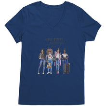Load image into Gallery viewer, CATCHING FLIGHTS NOT FEELINGS NO. 5 | TRAVEL THE WORLD | T-SHIRT FOR HER | GIRLS TRIP new
