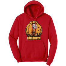 Load image into Gallery viewer, Comfort Colors Happy Halloween Hoodie, Retro Halloween Hoodie, Spooky Season Hoodie, Unisex Halloween Gift For Her, Womens Halloween Hoodie
