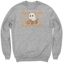 Load image into Gallery viewer, Comfort Colors Traveling Boo Sweatshirt, Cute Halloween Sweatshirt Spooky Season Sweatshirt, Funny Halloween Ghost Sweatshirt Halloween Gift

