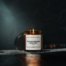 Load image into Gallery viewer, Motivational Quotes, Scented Candle, Scented Soy Candle, Fragrance Candle, Christmas Decor, Housewarming Gift, Christmas Gifts, Holiday Gift
