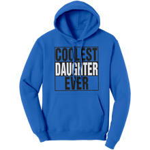 Load image into Gallery viewer, Coolest_Daughter_Hoodie_Best_Daughter_S_Royal_Front_Mockup.png

