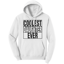 Load image into Gallery viewer, Coolest_Daughter_Hoodie_Best_Daughter_S_White_Front_Mockup.png
