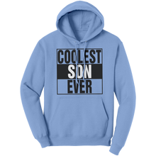 Load image into Gallery viewer, Coolest_Son_Ever_Hoodie_Cute_Son_Hoodie_Light_Blue_Front_Mockup.png
