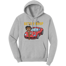 Load image into Gallery viewer, Cute_Betty_Boop_Hoodie_Drag_Racing_Shir_Ash_Front_Mockup.png
