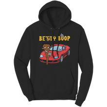 Load image into Gallery viewer, Cute_Betty_Boop_Hoodie_Drag_Racing_Shir_Black_Front_Mockup.png
