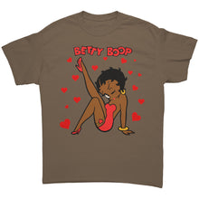Load image into Gallery viewer, Cute Betty Boop Shirt, Betty Boop Tshirt, Betty Boop with Heart Shirt, Betty Boop Womens Shirt, Betty Boop Womens Clothing, Christmas Gift

