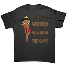 Load image into Gallery viewer, Cute_Betty_Boop_Shirt_Black_Queen_Shirt_Black_Front_Mockup.png
