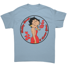 Load image into Gallery viewer, Cute_Betty_Boop_Shirt_I_Love_You_Betty__Light_Blue_Front_Mockup.png
