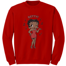Load image into Gallery viewer, Cute_Betty_Boop_Sweatshirt_Cartoon_Char_Red_Mockup.png
