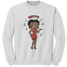 Load image into Gallery viewer, Cute_Betty_Boop_Sweatshirt_Cartoon_Char_White_Mockup.png
