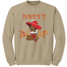 Load image into Gallery viewer, Cute_Betty_Boop_Sweatshirt_Retro_Betty__Sand_Mockup.png
