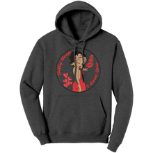 Load image into Gallery viewer, Cute_Betty_Boop_Womens_Hoodie_Betty_Boo_Dark_Heather_Front_Mockup.png
