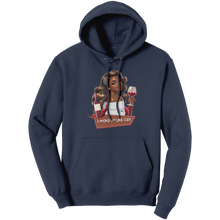 Load image into Gallery viewer, Cute_Valentines_Hoodie_I_Woke_Up_Like_T_Navy_Front_Mockup.png
