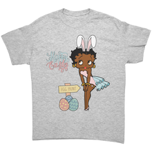 Load image into Gallery viewer, Easter_Shirt_Easter_Egg_Shirt_Betty_Bo_Ash_Grey_Front_Mockup.png
