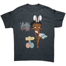 Load image into Gallery viewer, Easter_Shirt_Easter_Egg_Shirt_Betty_Bo_Dark_Heather_Mockup.png
