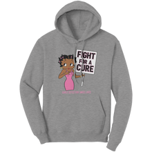 Load image into Gallery viewer, Fight_For_A_Cure_Cancer_Survivor_Hoodie_Athletic_Heather_Front_Mockup.png
