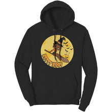 Load image into Gallery viewer, Funny Witch Betty Boop Hoodie, Betty Boop Halloween Hoodie, Funny Halloween Gift For Her Betty Boop Womens Hoodie, Halloween Witch Hoodie
