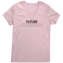 Load image into Gallery viewer, Future Husband Shirt, Engagement Shirt, Wedding Shirt, Engagement Gift, Wedding Gift Valentine Shirt Valentine Gift For Her Fiance Vneck
