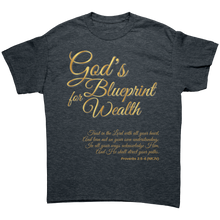 Load image into Gallery viewer, God_Christ_Shirt_Religious_Print_T-shir_Dark_Heather_Mockup.png
