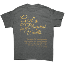 Load image into Gallery viewer, God_Christ_Shirt_Religious_Print_T-shir_Graphite_Heather_Front_Mockup.png
